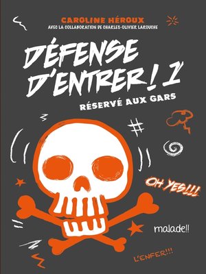cover image of Défense d'entrer! T01--offre découverte